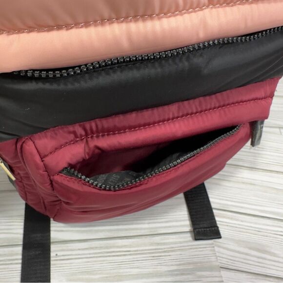 STEVE‎ MADDED QUILTED WINE MULTI LARGE BACKPACK NWT main image 6